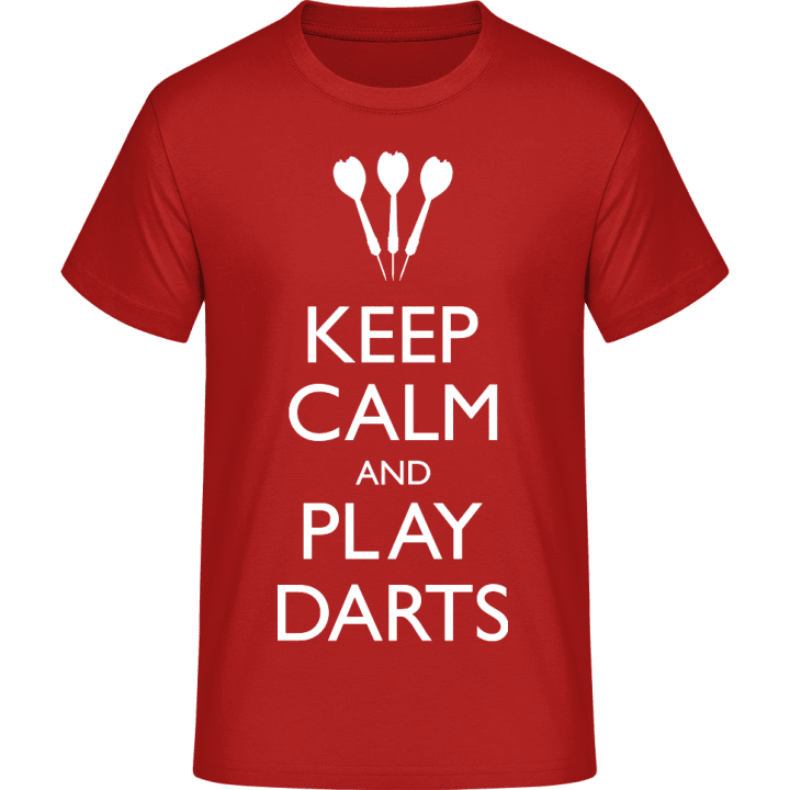 Keep Calm and Play Darts T-Shirt contain pic