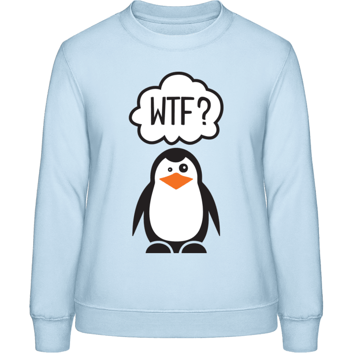 WTF Penguin Women Sweatshirt 0 image