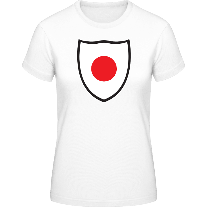 Japan Shield Flag Vrouwen T-shirt contain pic