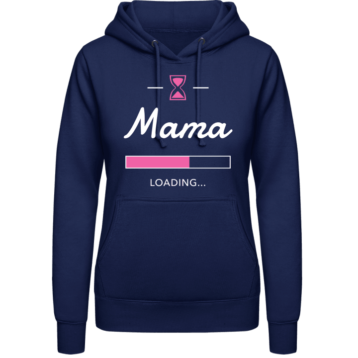 Mama loading progress Sudadera con capucha para mujer 0 image