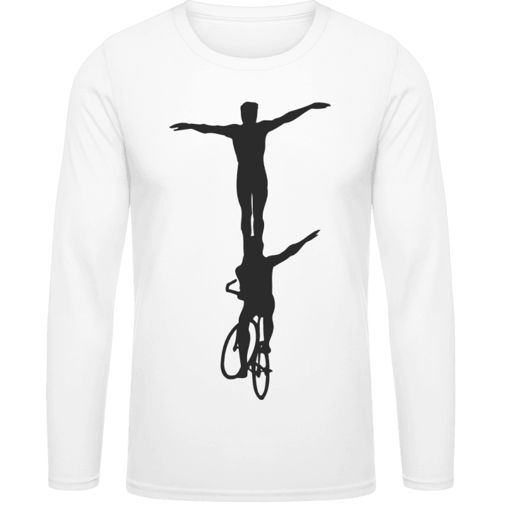 Bicycle acrobatics Langarmshirt contain pic