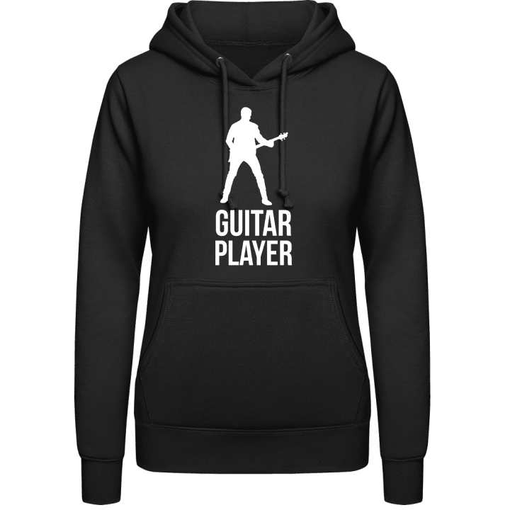 Guitar Player Hoodie för kvinnor contain pic