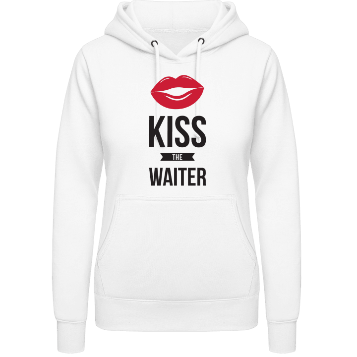 Kiss The Waiter Sudadera con capucha para mujer contain pic