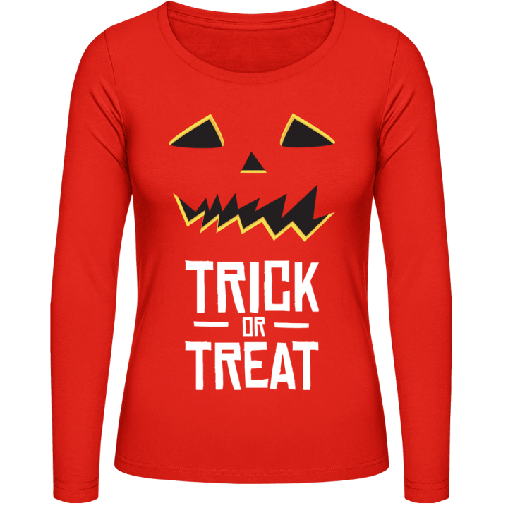Trick Or Treat Halloween Frauen Langarmshirt 0 image
