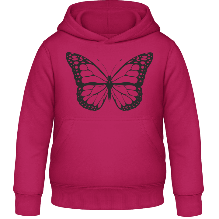 Butterfly Silhouette Hættetrøje til børn 0 image