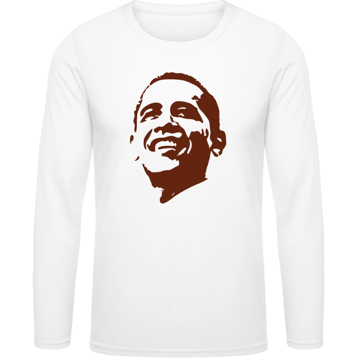 Barack Obama Langermet skjorte contain pic