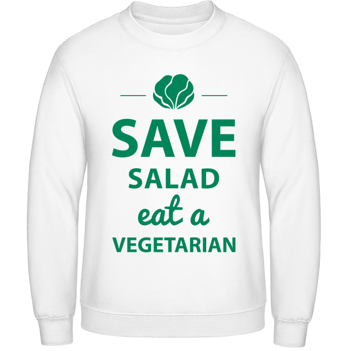 Save Salad Eat A Vegetarian Felpa contain pic