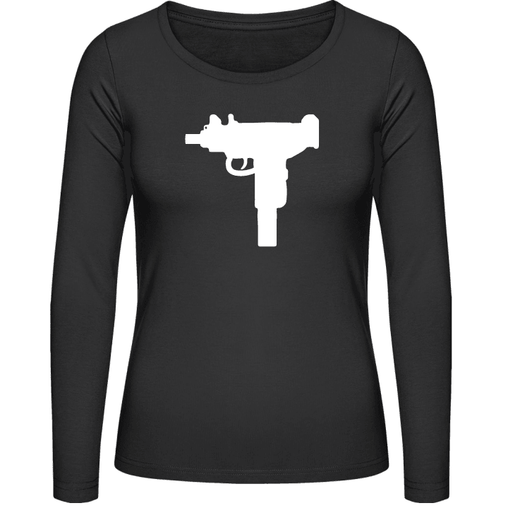 Uzi Machinegun Frauen Langarmshirt contain pic