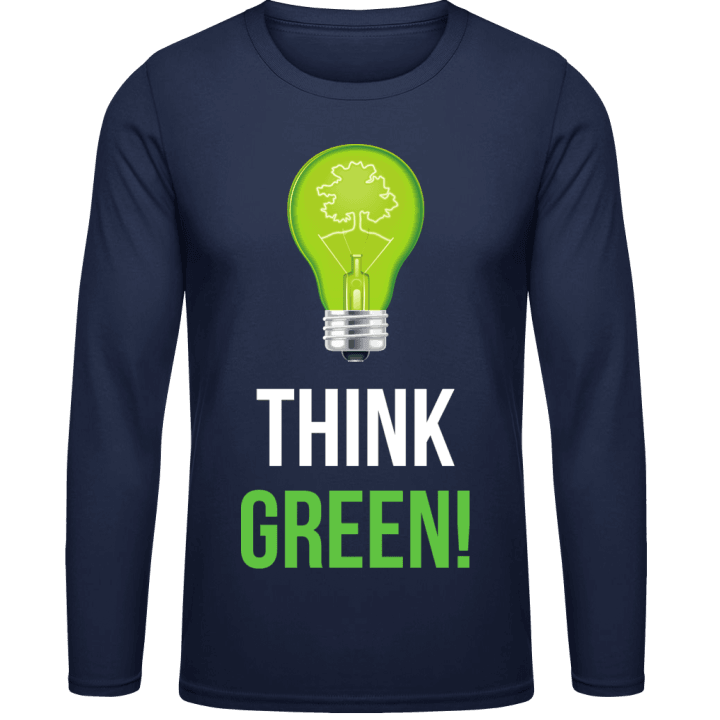 Think Green Logo Langarmshirt 0 image
