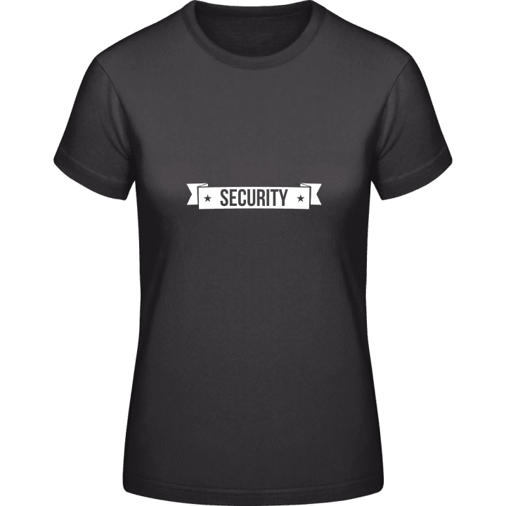 Security + CUSTOM TEXT Vrouwen T-shirt contain pic