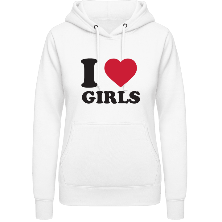 I Love Girls Vrouwen Hoodie contain pic