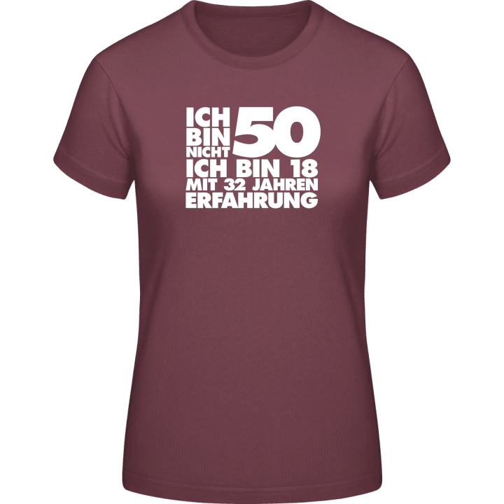 50 Geburtstag T-skjorte for kvinner 0 image