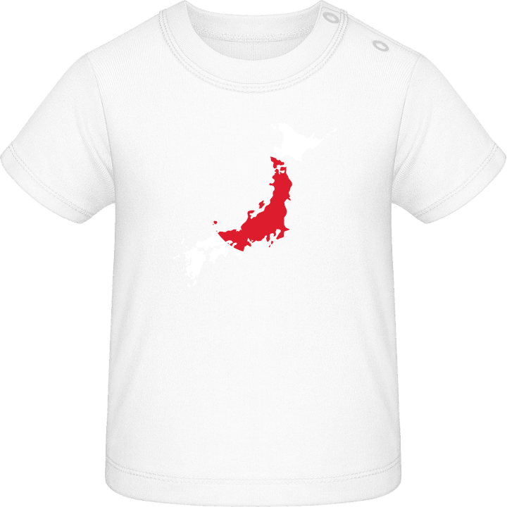 Japan Map Camiseta de bebé contain pic