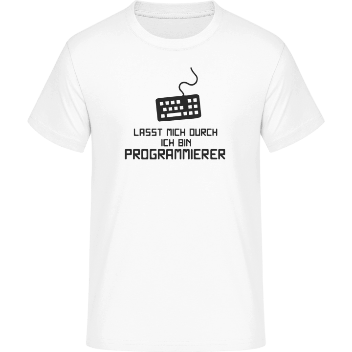 Lasst mich durch ich bin Programmierer T-Shirt 0 image