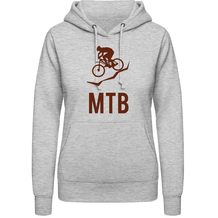 MTB Mountain Bike Felpa con cappuccio da donna contain pic