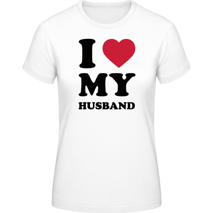 I Love My Husband T-shirt til kvinder 0 image