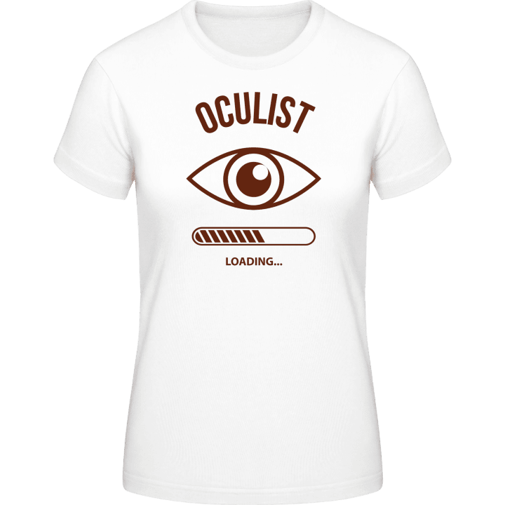 Oculist Loading Frauen T-Shirt contain pic