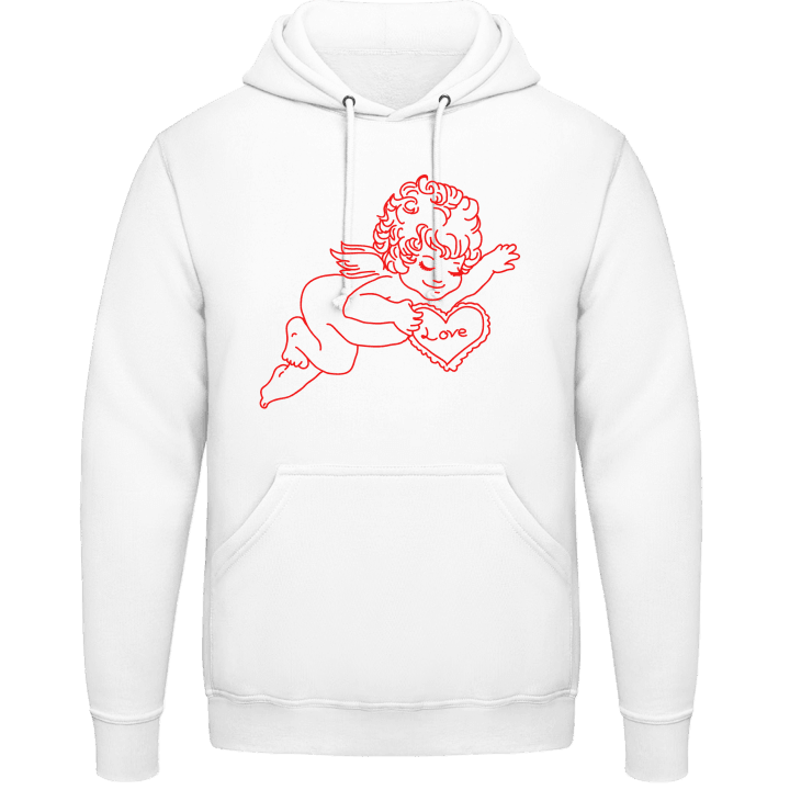 Love Angel Outline Hoodie contain pic