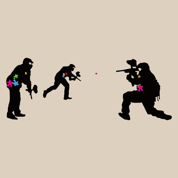 Paintball Fight Vrouwen T-shirt 0 image