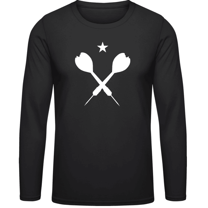 Crossed Darts T-shirt à manches longues contain pic