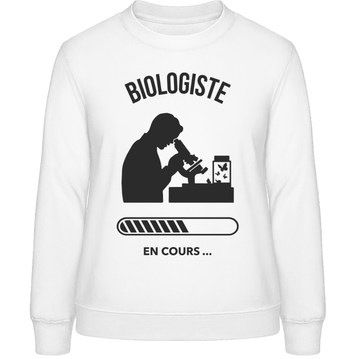 Biologiste en cours Vrouwen Sweatshirt contain pic