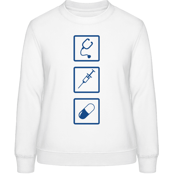 Medical Care Sweatshirt för kvinnor contain pic