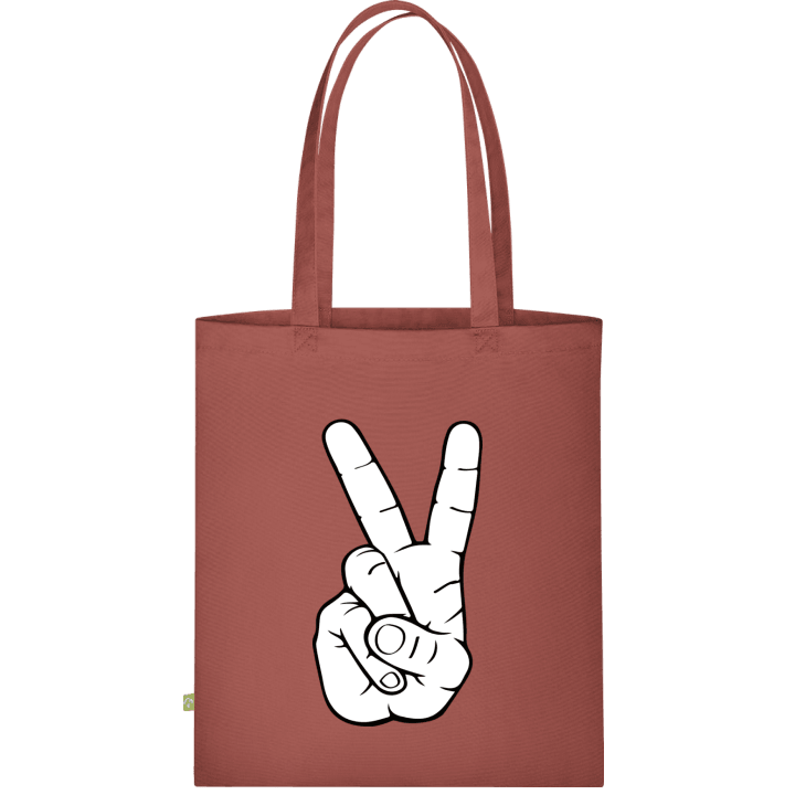 Victory Sign Stofftasche 0 image