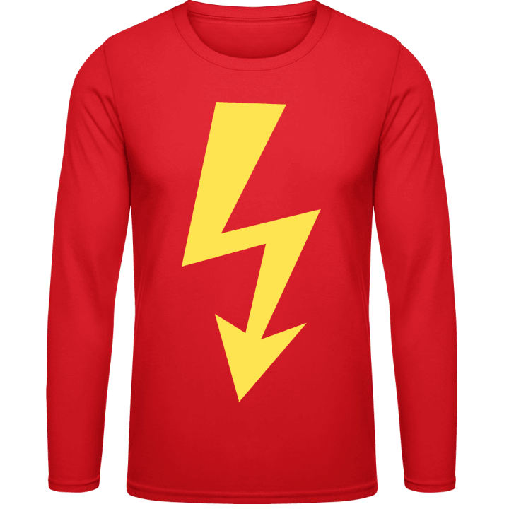 Electricity Flash Langermet skjorte contain pic