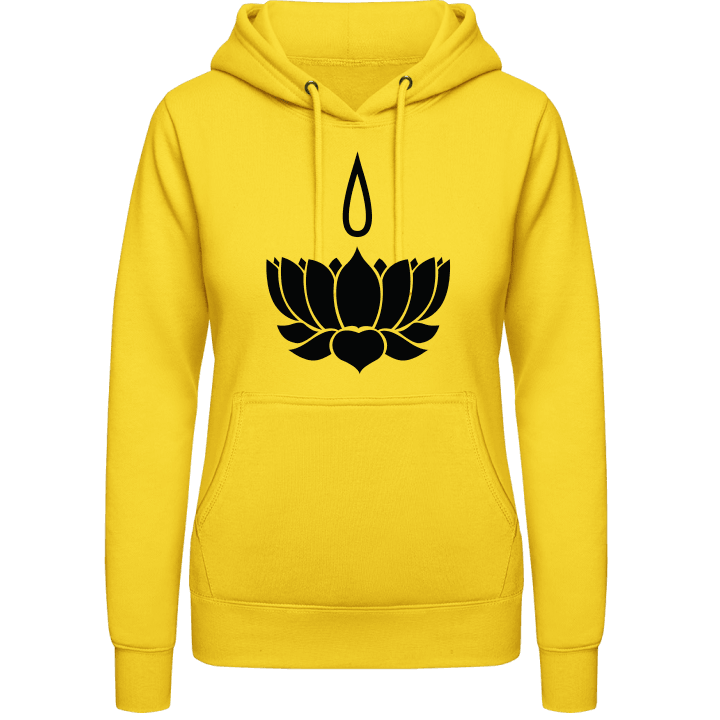 Ayyavali Lotus Flower Sweat à capuche pour femme contain pic