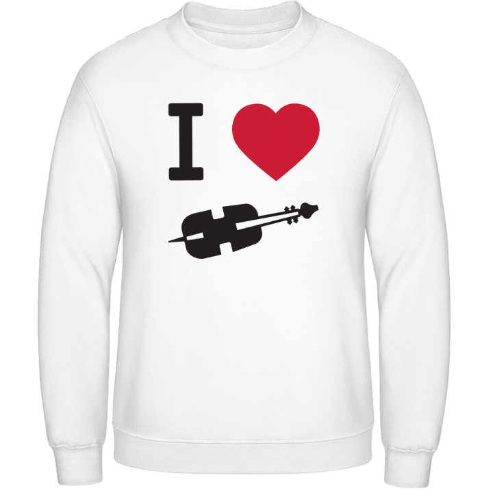 I Heart Cello Sweatshirt contain pic