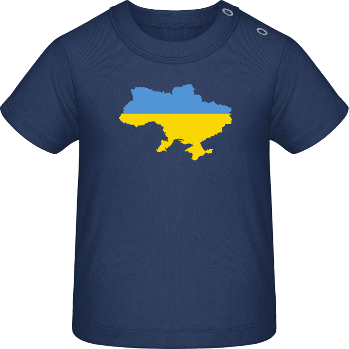 Ukraine Landkarte Baby T-Shirt contain pic