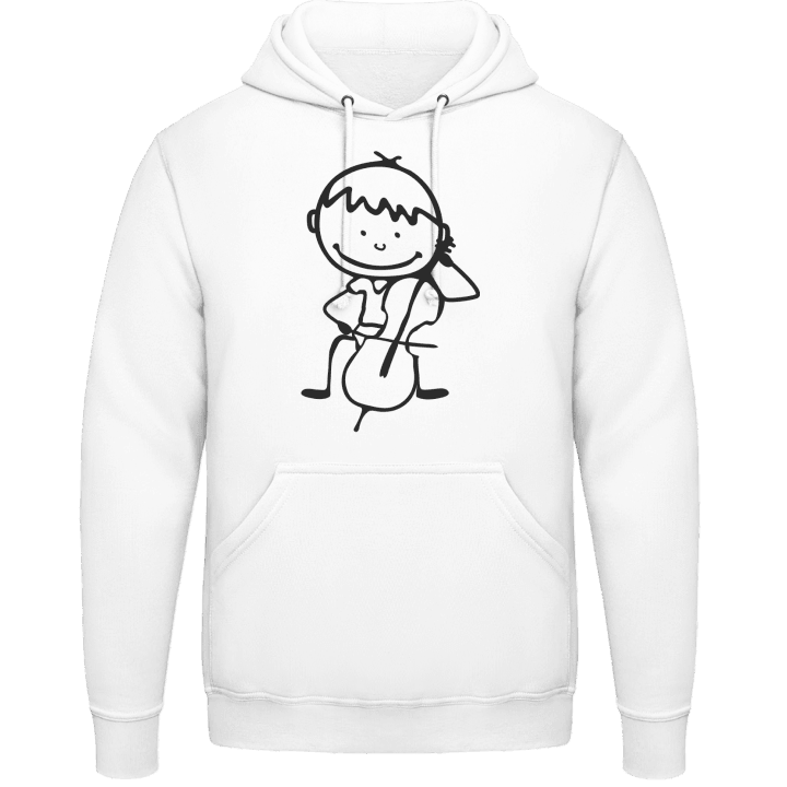 Cello Player Comic Hoodie contain pic