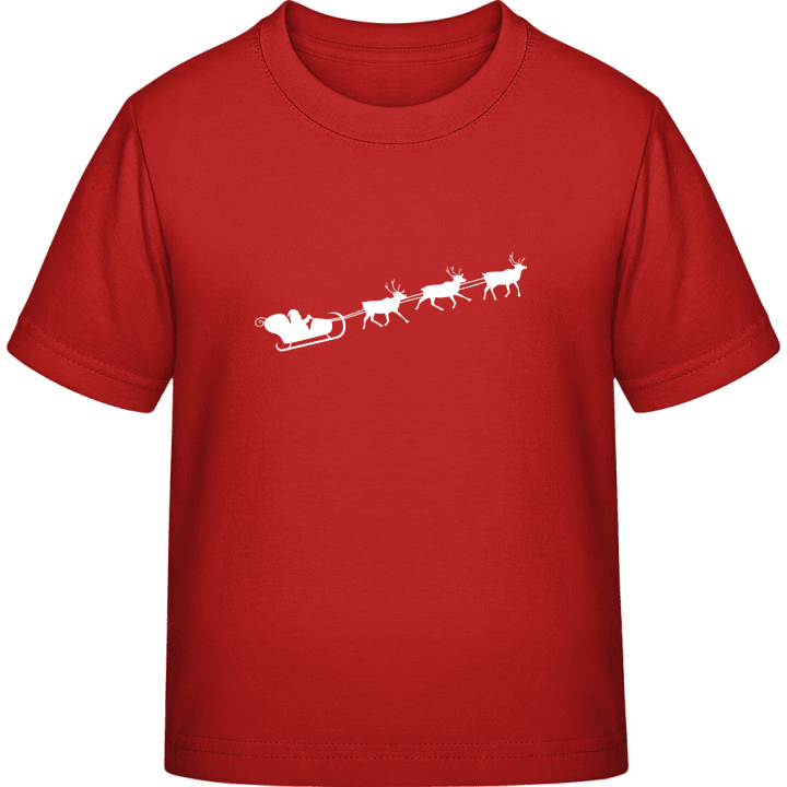 Santa Claus Flying Kinder T-Shirt 0 image