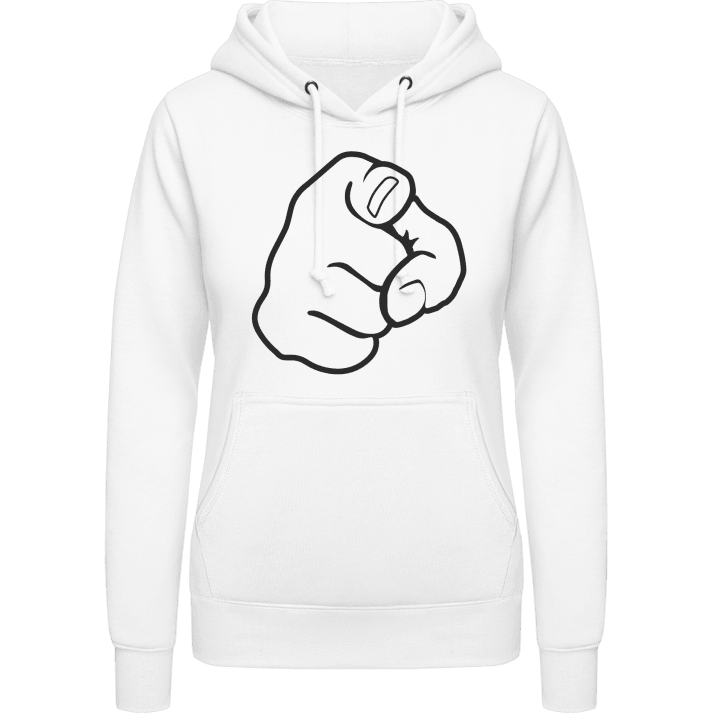 You Finger Vrouwen Hoodie contain pic