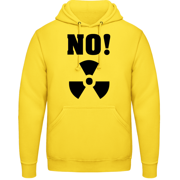 No Nuclear Power Felpa con cappuccio contain pic