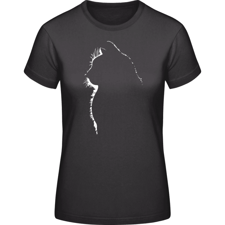 Cat Silhouette Light Reflectiion T-shirt pour femme 0 image