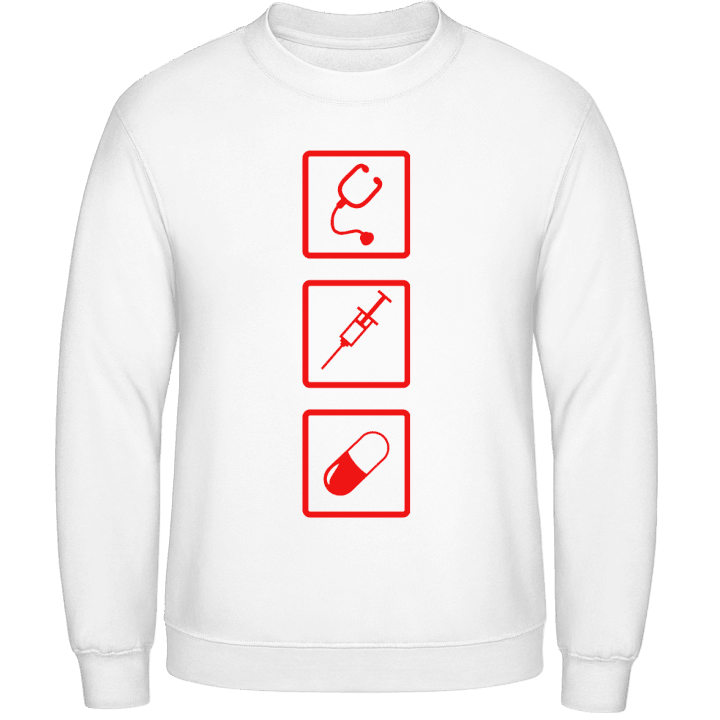 Check And Pill Sweatshirt contain pic