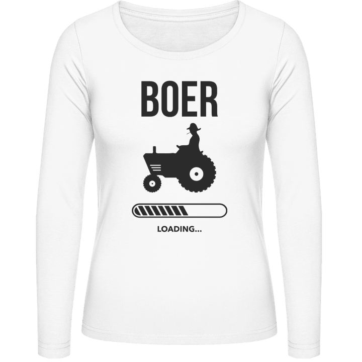 Boer Loading Frauen Langarmshirt contain pic
