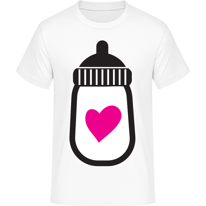 Baby Bottle Heart T-Shirt 0 image