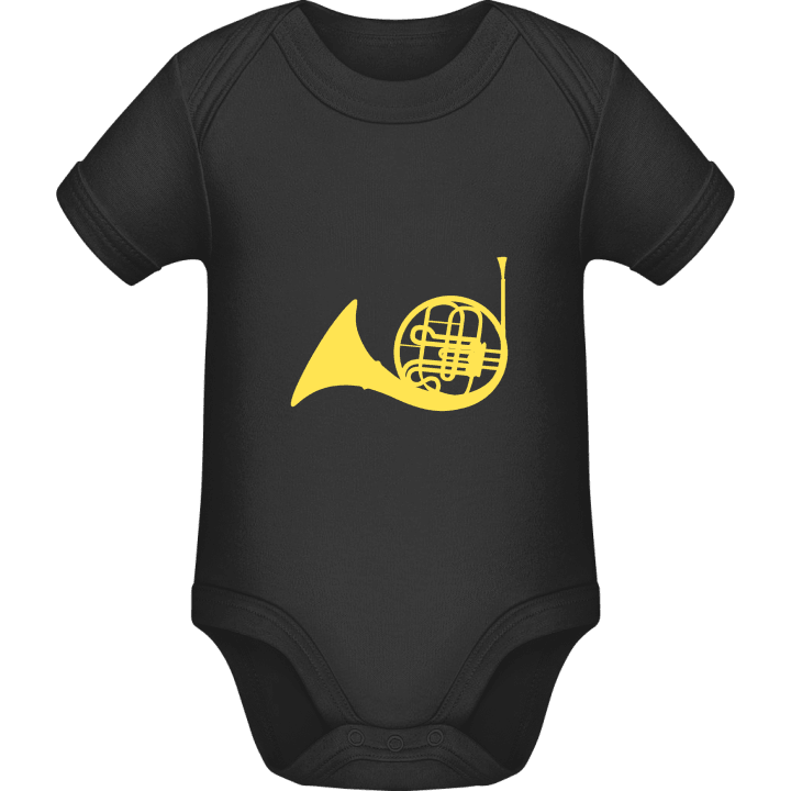 French Horn Logo Baby romper kostym contain pic