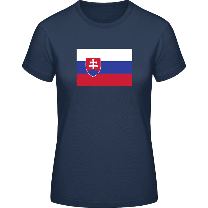 Slovakia Flag T-shirt pour femme contain pic