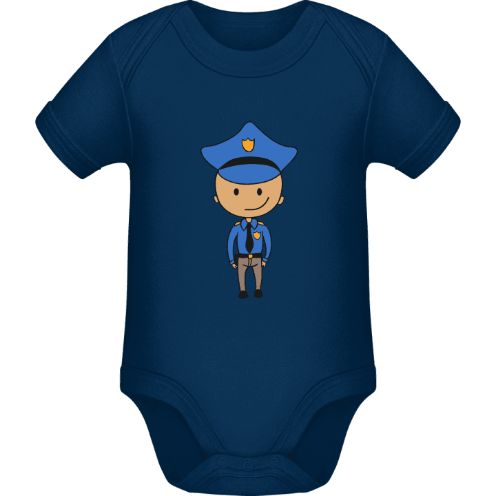 Police Comic Character Baby Strampler 0 image