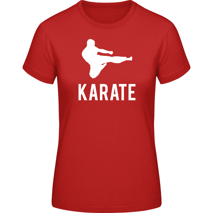 Karate T-shirt för kvinnor contain pic