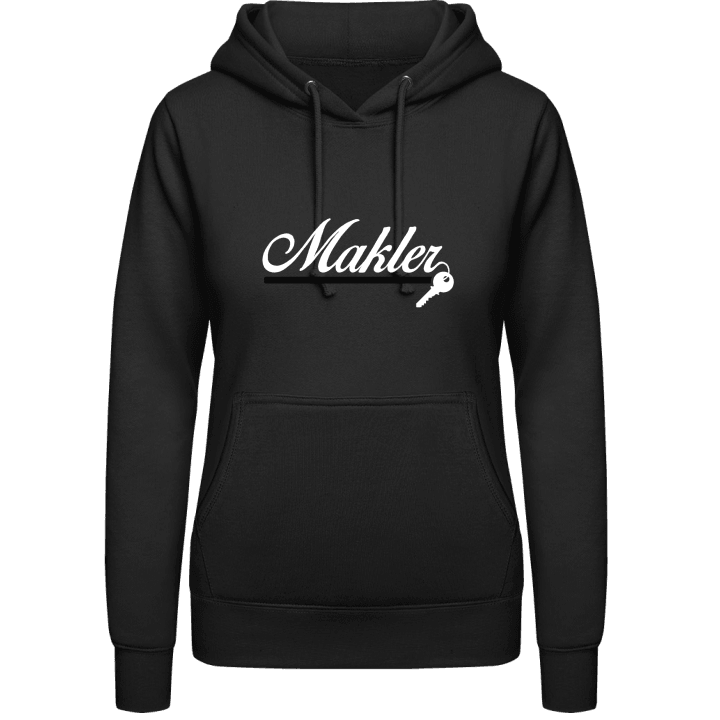 Makler Schriftzug Sweat à capuche pour femme 0 image