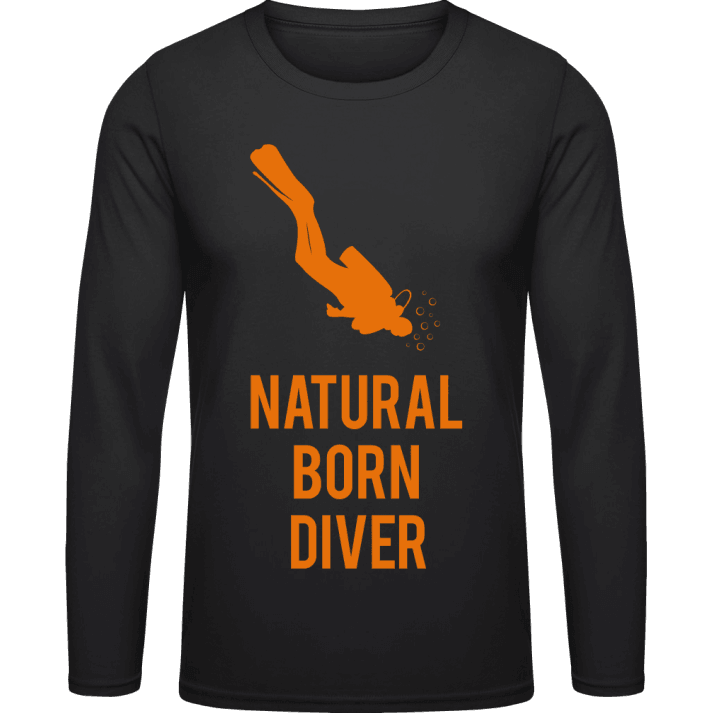 Natural Born Diver Långärmad skjorta contain pic