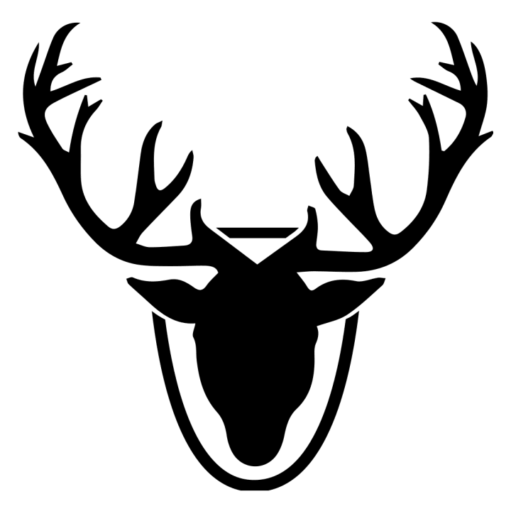 Antlers Trophy Silhouette Barn Hoodie 0 image