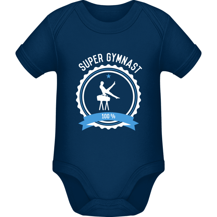 Super Gymnast Baby romper kostym contain pic