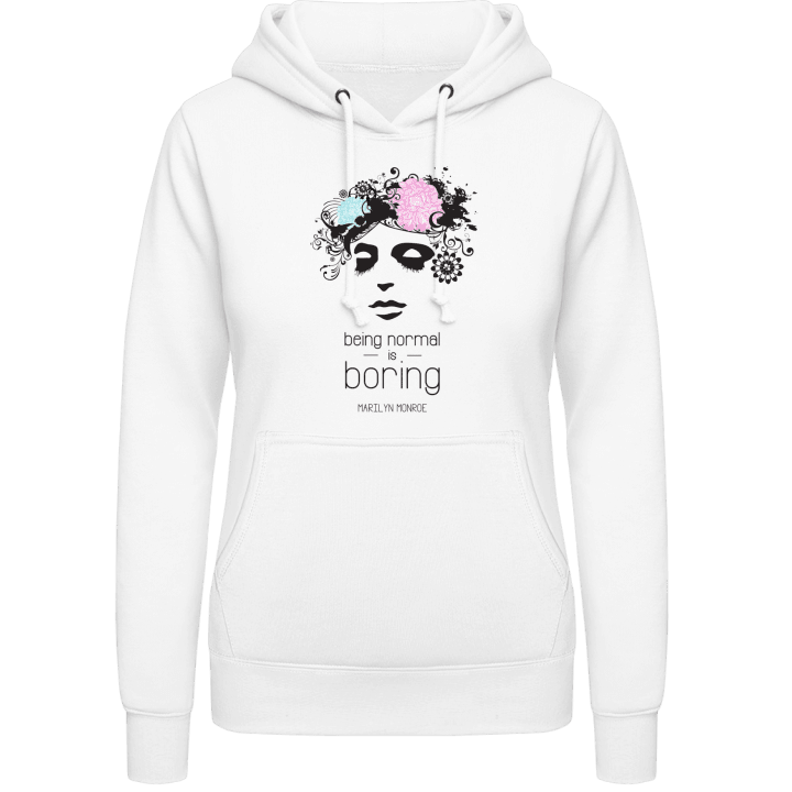 Being Normal Is Boring Sweat à capuche pour femme 0 image