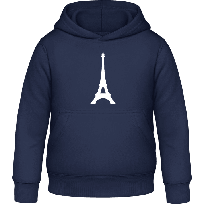 Eiffel Tower Silhouette Kids Hoodie contain pic