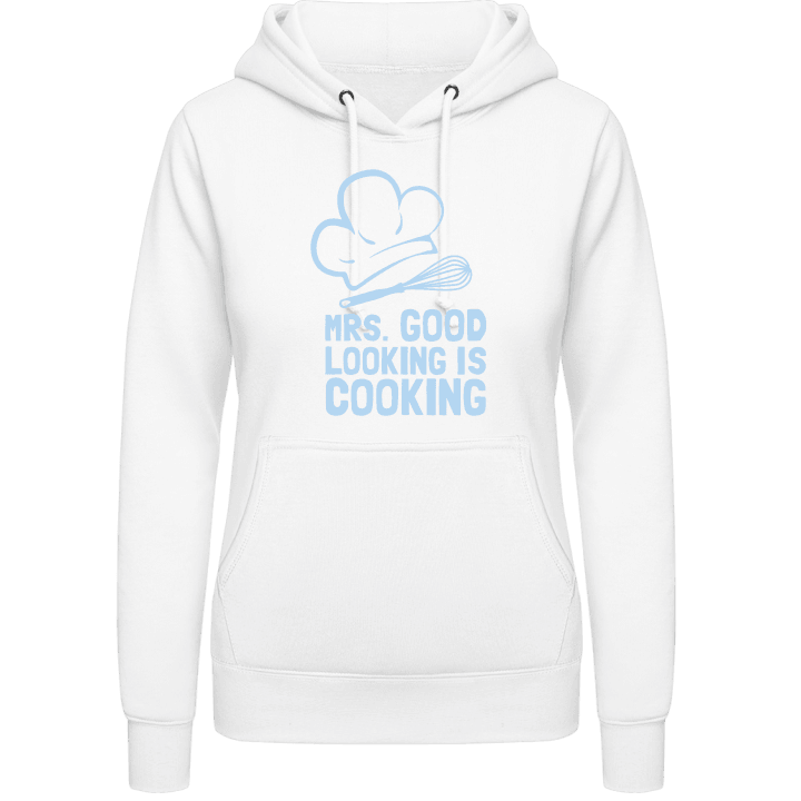 Mrs. Good Looking Is Cooking Sudadera con capucha para mujer contain pic